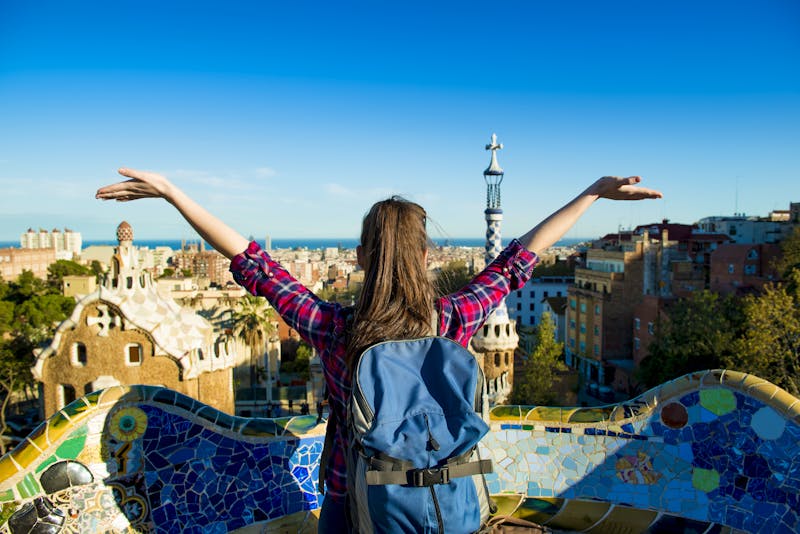 Park Guell in Barcelona - ©Halfpoint - Fotolia
