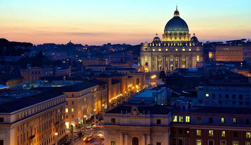 Rom – Blick auf den Vatikan am Abend - ©Jrgen Effner - Fotolia