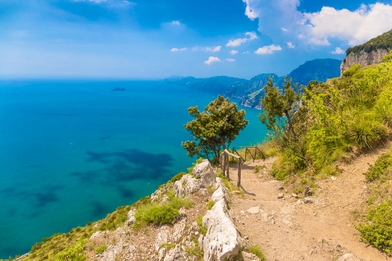 Amalfiküste – Blick vom Pfad der Götter in Campagnia - ©jsk12 - Fotolia