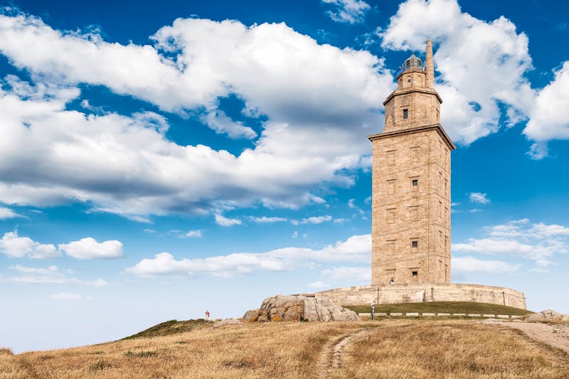 Herkules Turm in La Coruna - Spanien - ©Adrian Nunez@2013 - Adobe Stock