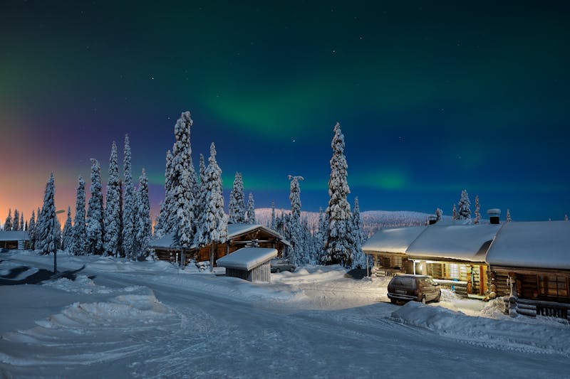 Abend im Lappland, Finnland - ©Roman Rodionov - Adobe Stock