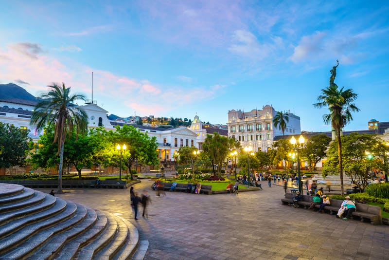 Plaza Grande, Altstadt Quito, Ecuador - &copy;f11photo - Adobe Stock