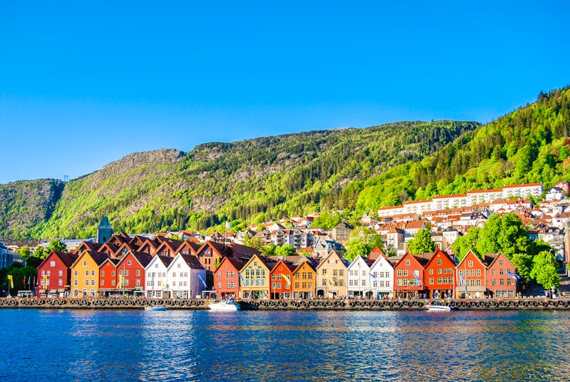 Stadt Bergen in Norwegen - ©Zarnell - Fotolia