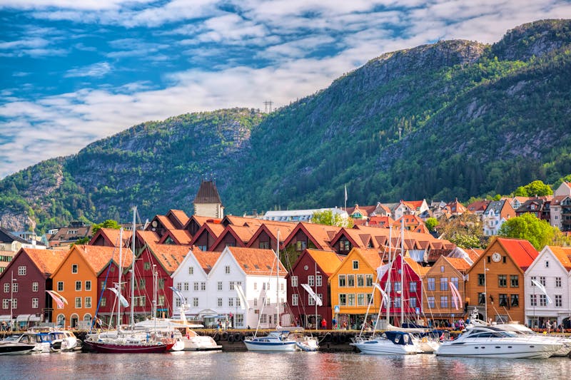 Bryggen Street in Bergen - Norwegen - ©samott - Fotolia