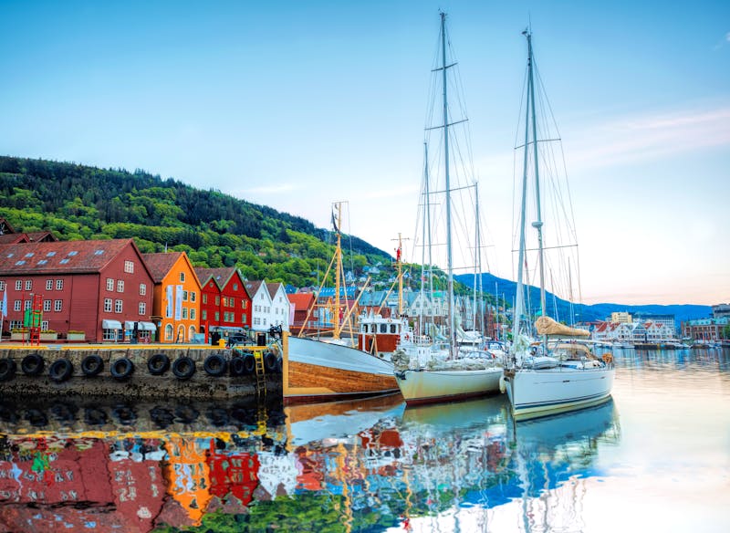 Bryggen Street in Bergen - Norwegen - ©samott - Fotolia
