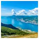 Norditalien – Blick vom Monte Baldo über den Gardasee – © Dirk Petersen – AdobeStock