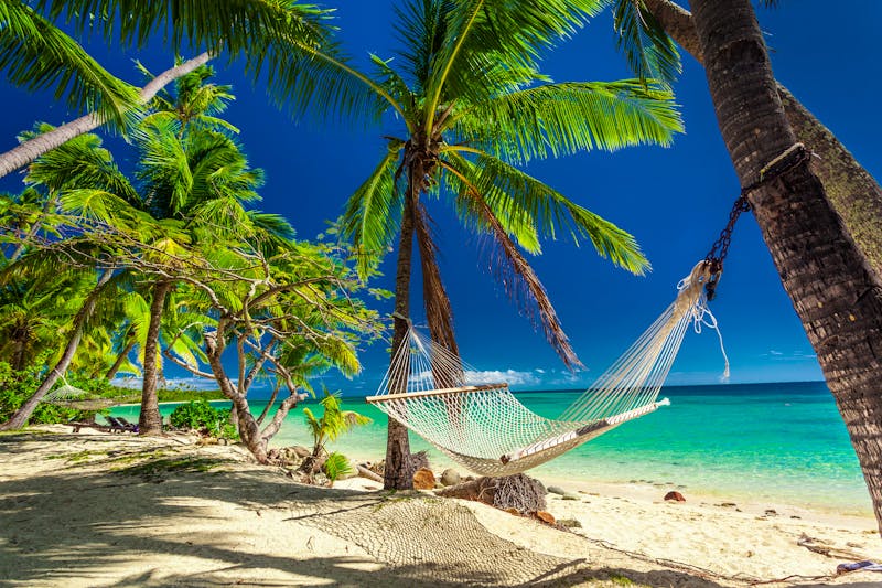 Suedsee_Fidschi-Inseln_Fiji_Haengematte_Strand - ©Martin Valigursky - Fotolia