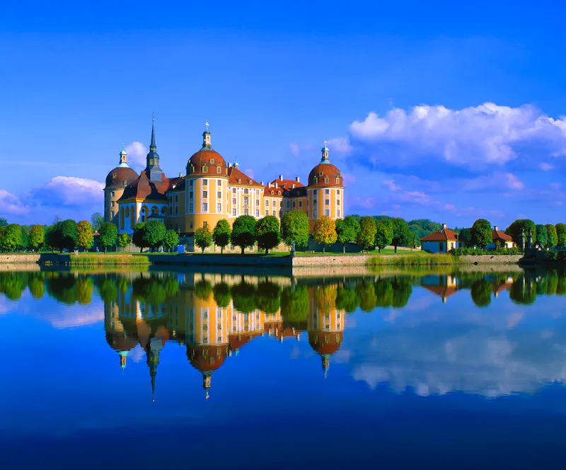 Schloss_Moritzburg_bei_Dresden &ndash; &copy; Harald Lange NaturBild - AdobeStock