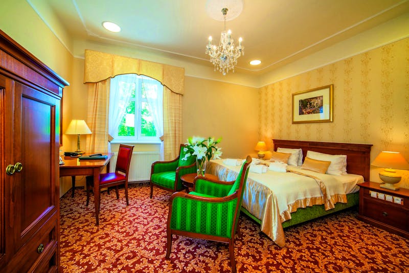Franzensbad - Kurhotel Pawlik - Haus A - Zimmerbeispiel Doppelzimmer Komfort – ©Bad Franzensbad AG