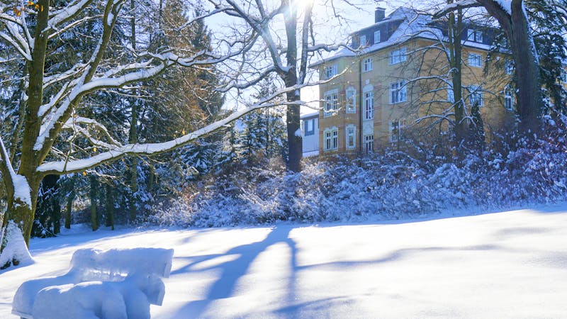 Bad Elster - Parkhotel Helene im Winter – ©Parkhotel Helene Bad Elster