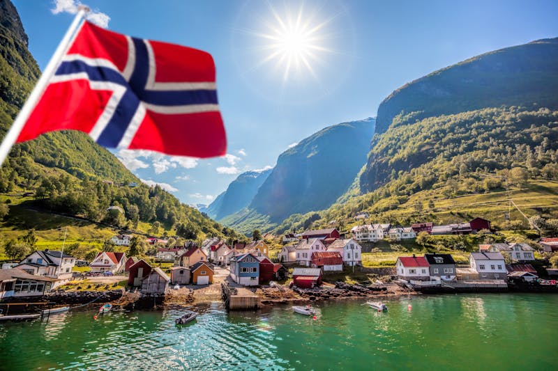 Fischerdorf bei Flam - Norwegen - ©samott - Fotolia