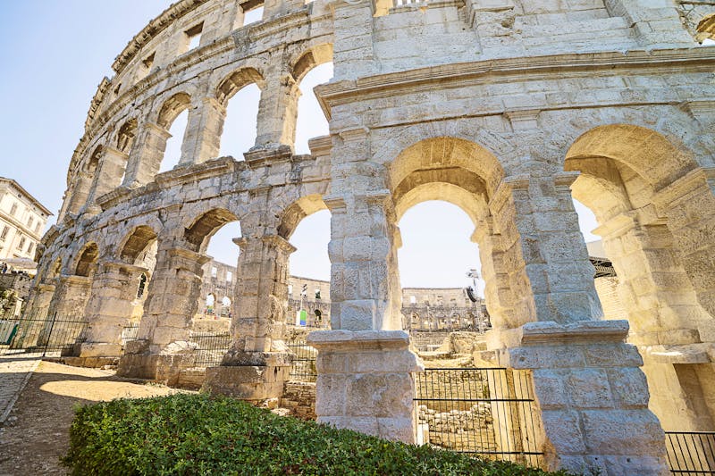 Kroatien – Romanisches Amphitheater in Pula - ©R.Babakin - Fotolia