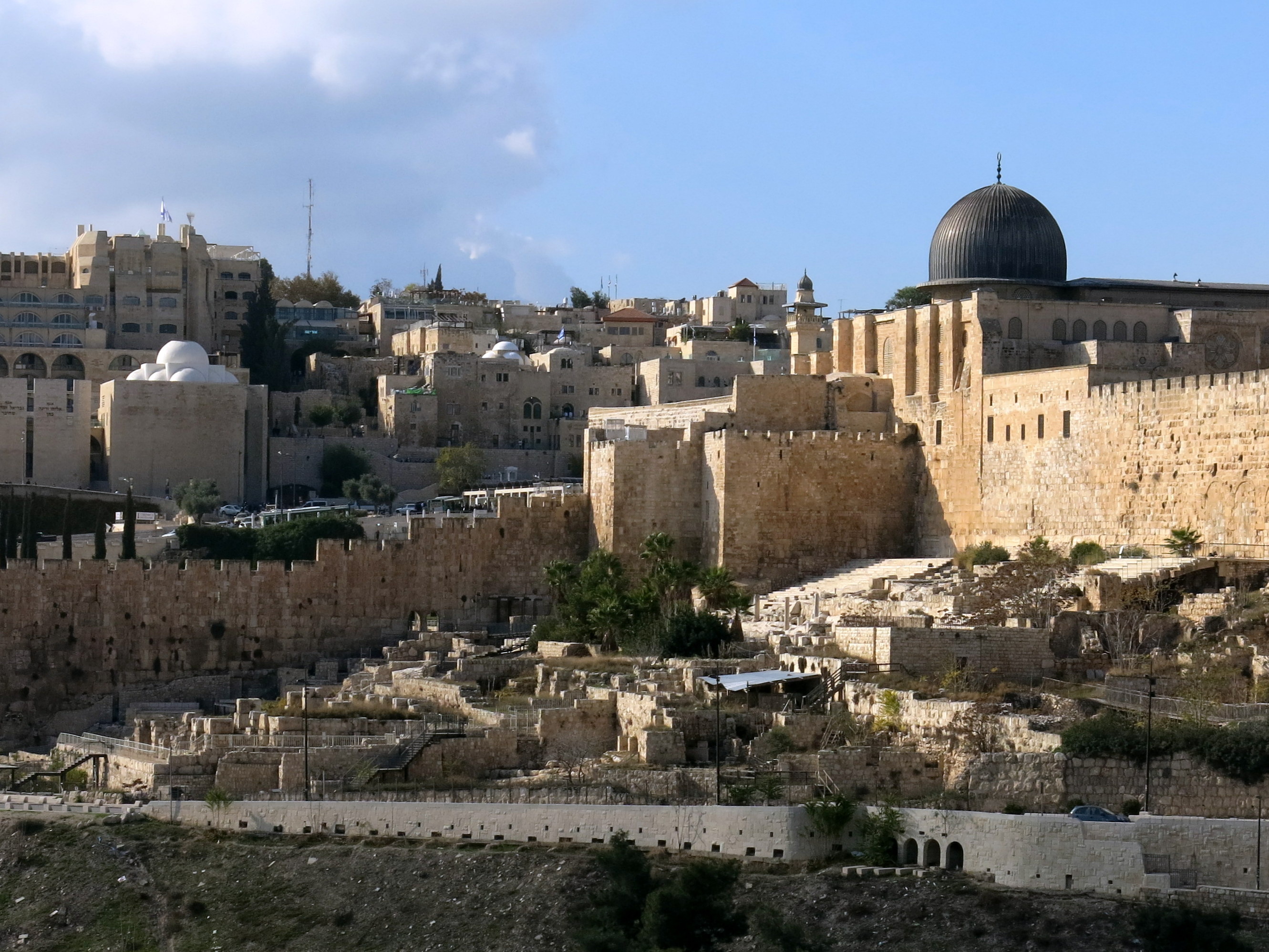 Tempelberg mit Al-Aqsa-Moschee