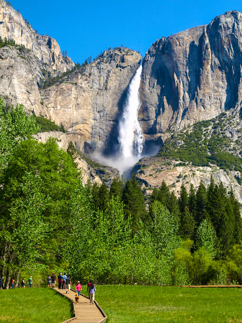 USA – Yosemite Wasserfall, Kalifornien - &copy;pyty - Fotolia