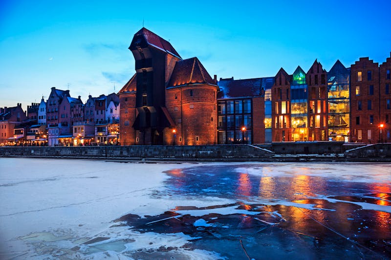 Hafen von Danzig im Winter - &copy;fotorince - Fotolia