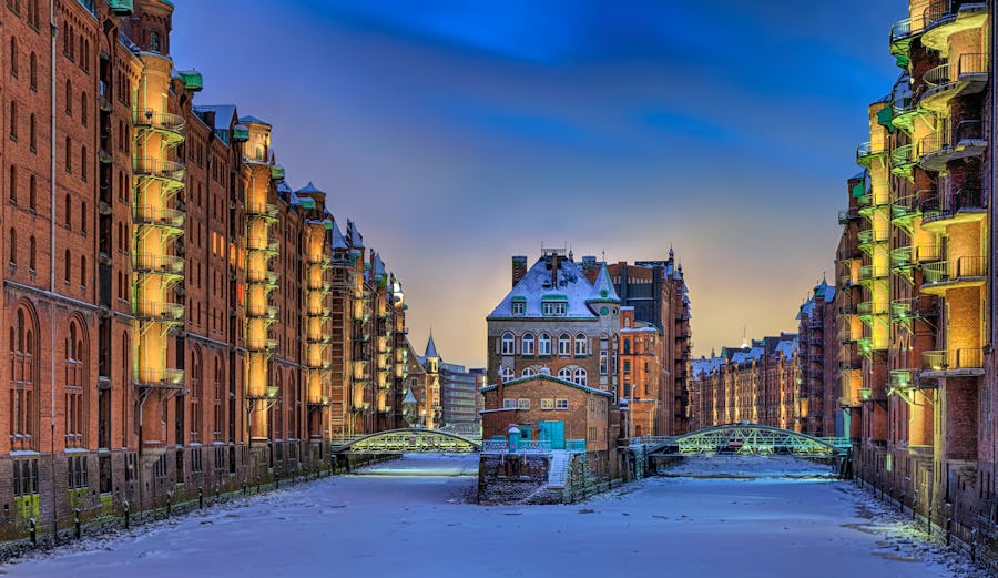 Hamburg – Speicherstadt im Winter – © Blickfang - Fotolia