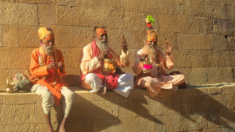 Sadhus im Jaisalmer - ©Dr. Michael Krause - EberhardtTravel