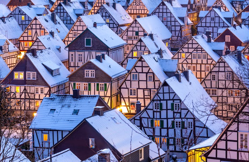 Fachwerkhäuser im Sauerland - &copy;Thorsten Frisch - Adobe Stock