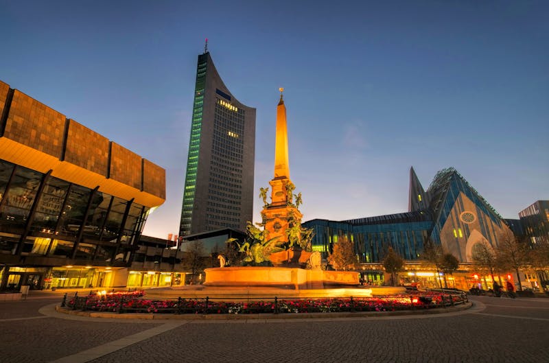 Leipzig am Abend - ©LianeM - AdobeStock