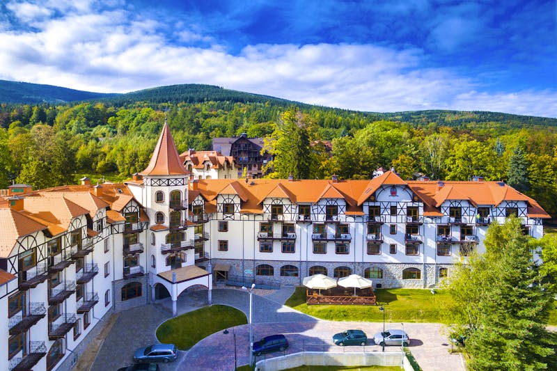 Außenansicht des Hotels Medi Spa Buczynski – ©Medi Spa Buczynski