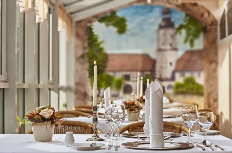 Hotel Schloss Schweinsburg – Restaurant 2 – ©Teklorit Betriebs GmbH