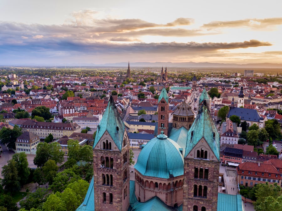 Speyer – Dom Luftaufnahme, Pfalz – © Schepers_Photography - Fotolia