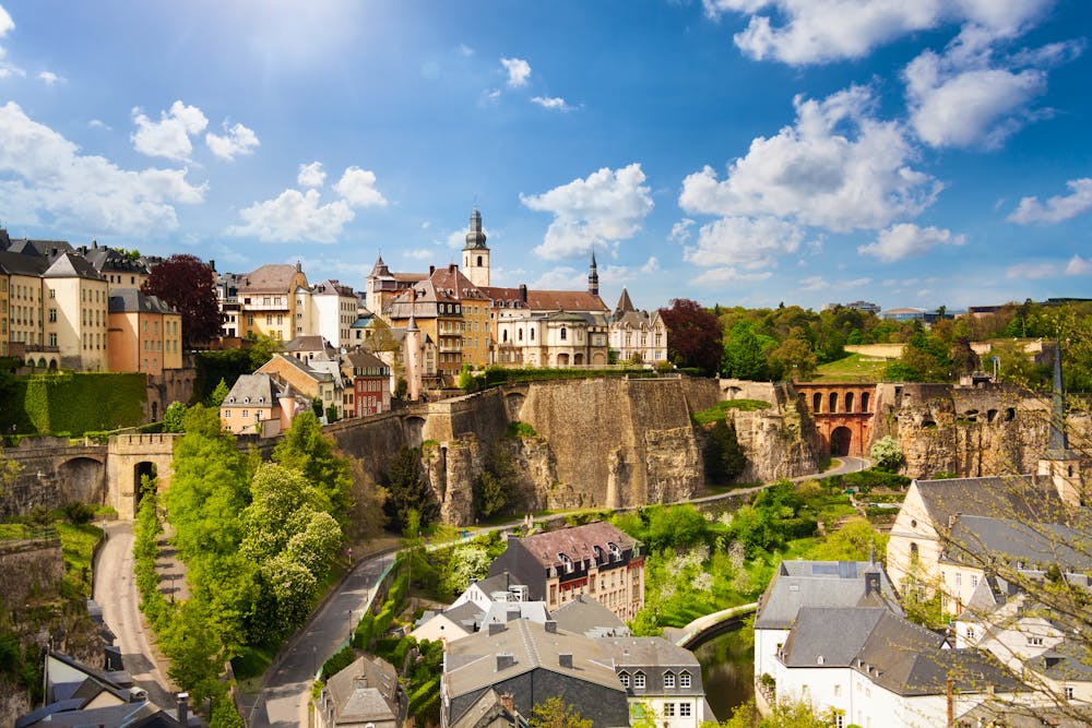 Luxemburg – Topaussicht auf die Stadt &ndash; &copy; Sergey Novikov – AdobeStock