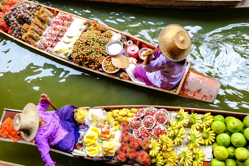 Schwimmender Markt in Saigon - ©chiradech - AdobeStock