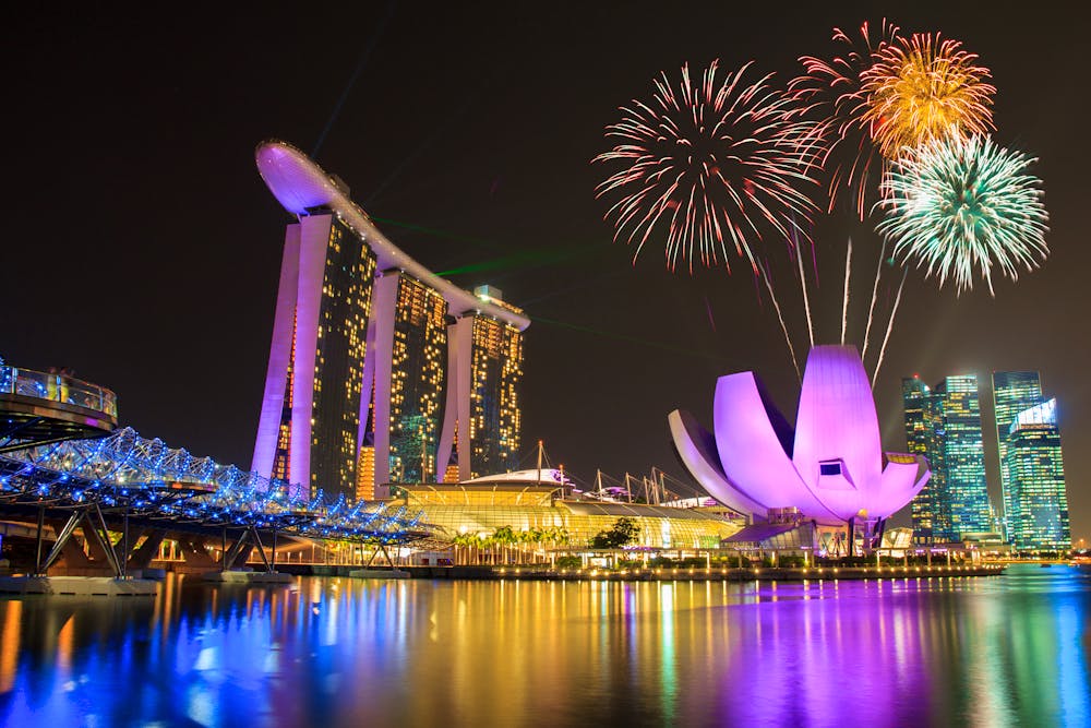 Silvester in Singapur &ndash; &copy; T-REX – Adobe Stock
