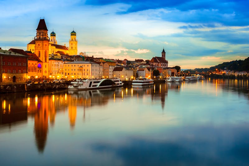 Passau_Sonnenuntergang_Donau - ©Roberta Patat - AdobeStock
