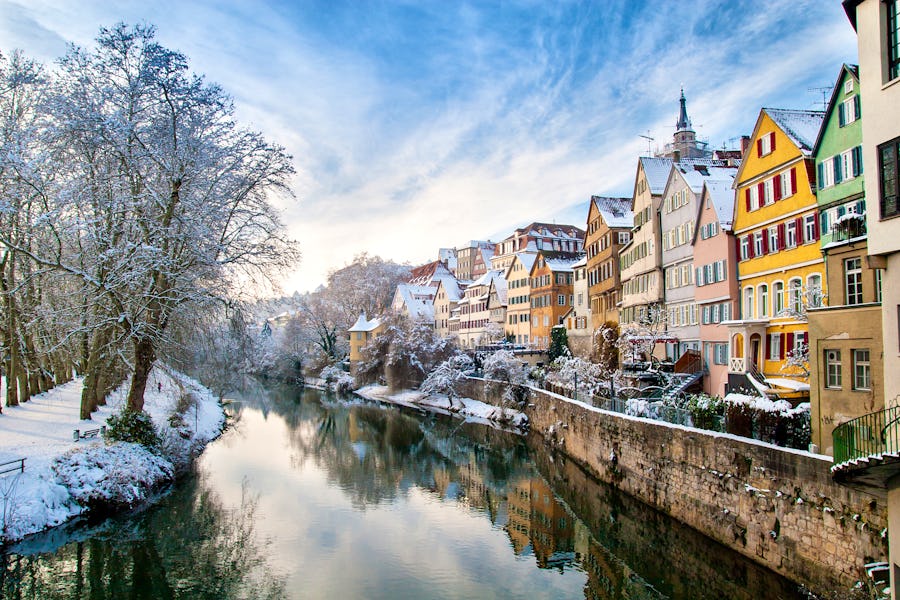 Tübingen im Winter – © Henrik Dolle - AdobeStock