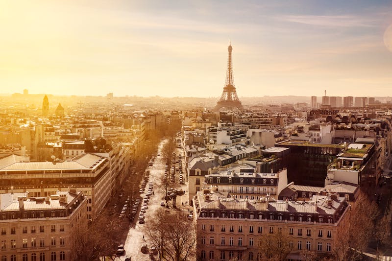 Paris – Blick über die Stadt mit Eifelturm - ©lassedesignen – Fotolia