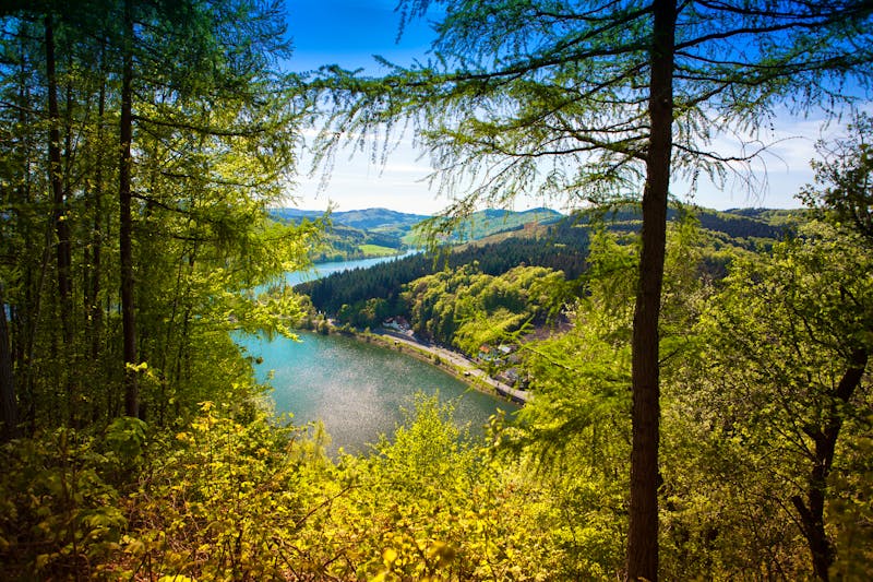 Sauerland – Blick auf den Diemelsee - &copy;oldline2 - Fotolia