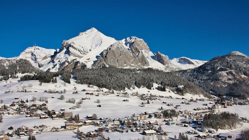 Schweiz – Säntis und Wildhaus im WInter - ©u.perreten - Fotolia