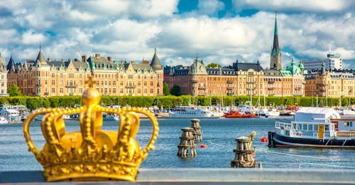 Blick von Skeppsholmen Brücke in Stockholm &ndash; &copy; Alexi Tauzin – Adobe Stock