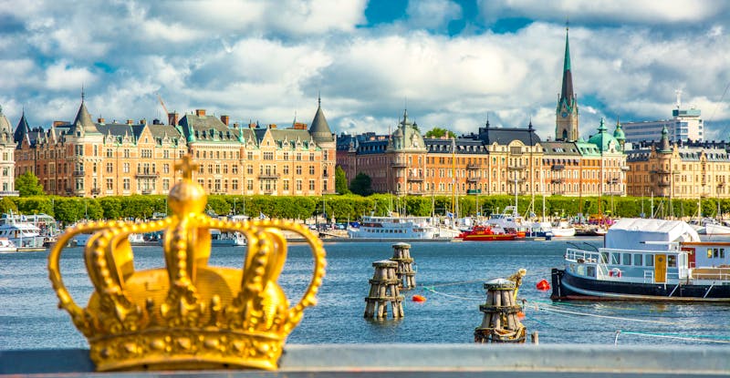 Blick von Skeppsholmen Brücke in Stockholm - ©Alexi Tauzin – Adobe Stock