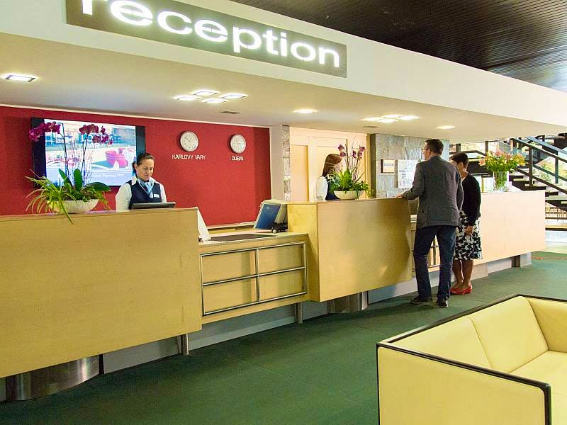 Karlsbad - Spa Hotel Thermal - Rezeption &ndash; &copy;Spa Hotel Thermal Karlsbad