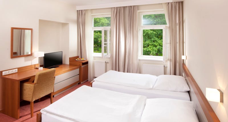 Franzensbad - SPA und Wellness Hotel Reza - Zimmerbeispiel – ©SPA und Wellness Hotel Reza Franzensbad