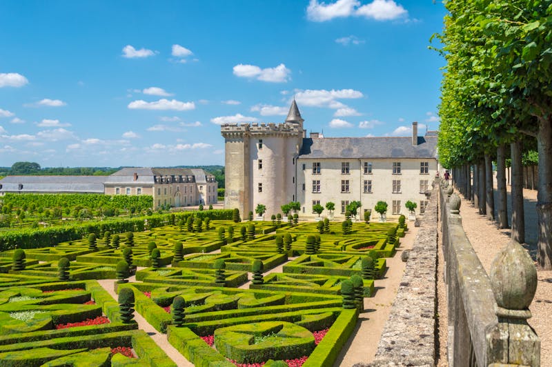 Schloss Villandry mit Garten - ©antonin37000 - stock.adobe.com