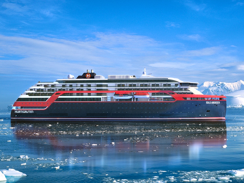 MS Roald Amundsen - Hurtigruten Kreuzfahrtschiff – © Hurtigruten Foto