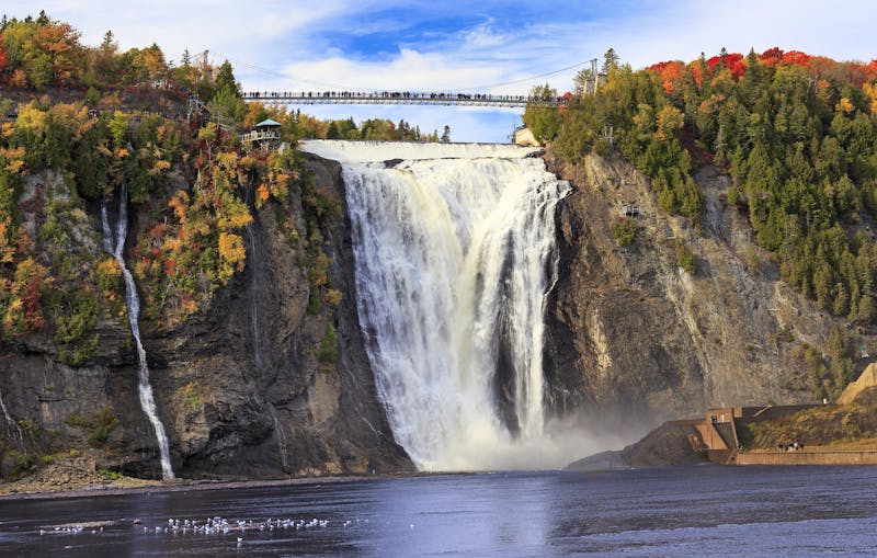 Montmorency Wasserfall in Quebec - ©vlad_g - Adobe Stock