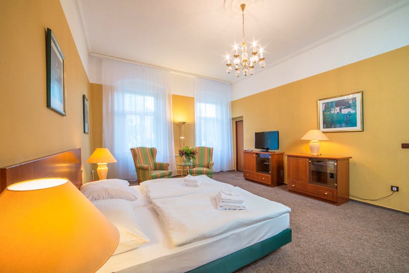 Franzensbad - Kurhotel Luisa - Zimmerbeispiel Doppelzimmer Standard – ©Bad Franzensbad AG