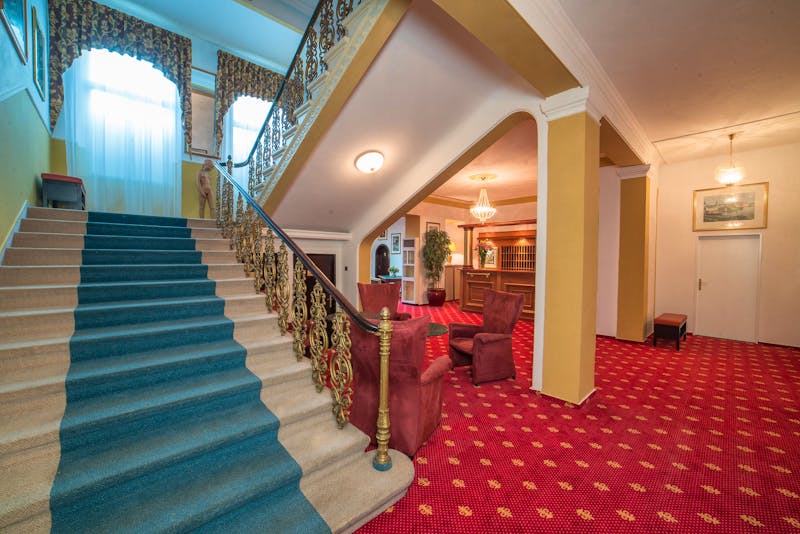 Franzensbad - Kurhotel Luisa - Treppenhaus – ©Bad Franzensbad AG