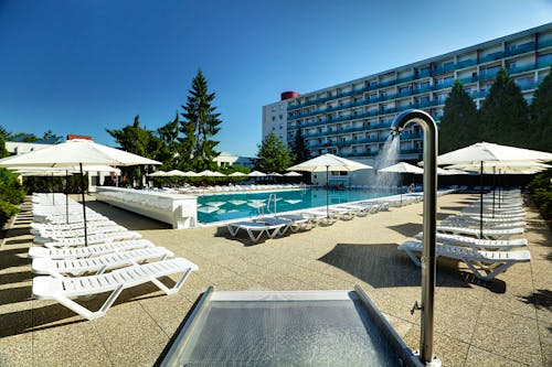 Dudince- Hotel Rubin - Außenpool &ndash; &copy; Hotel Smaragd - Hotel Rubin