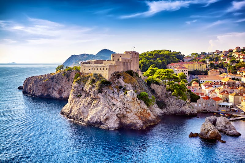 Dubrovnik - Blick auf die Festung Lovrijenac - ©igorp1976 – AdobeStock