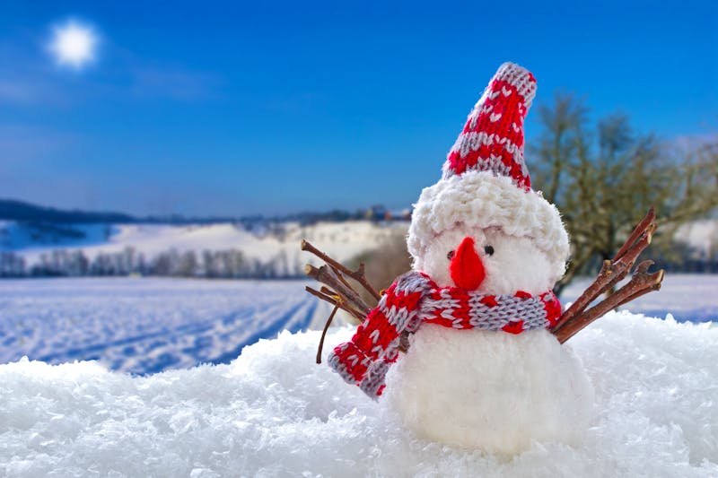 Schneemann im Erzgebirge - ©©Jrgen Flchle - stock.adobe.com