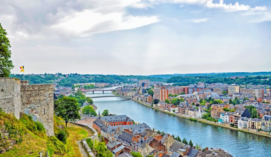Panoramiablick auf Namur und das Maas-Tal – © ©tacna - stock.adobe.com