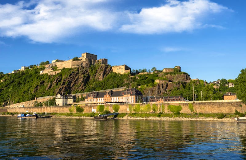 Festung Ehrenbreitstein Koblenz Rhein - ©Comofoto - stock.adobe.com