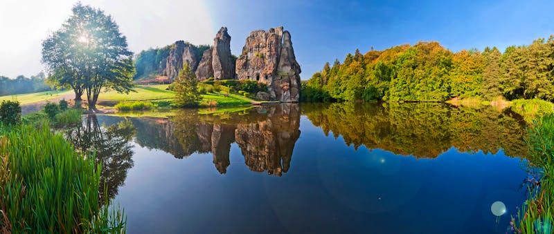 Externsteine im Teutoburger Wald bei Detmold - ©©mojolo - stock.adobe.com