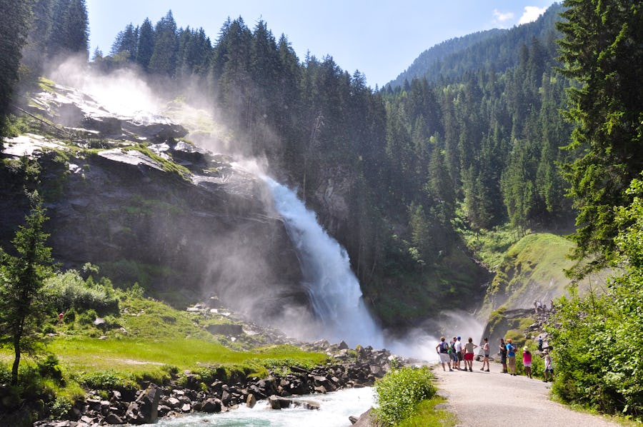 Krimmler Wasserfälle im Salzburger Land – © ©Henry Czauderna - stock.adobe.com
